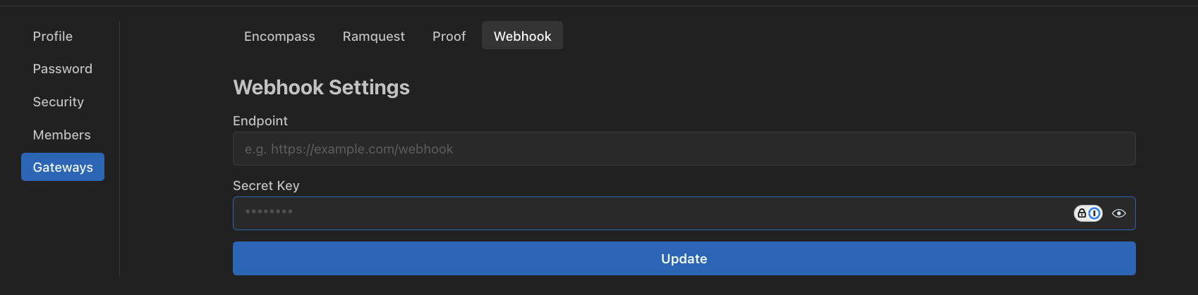 Webhooks